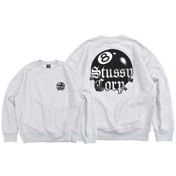 ステューシー トレーナー STUSSY メンズ 8 Ball Corp. ( stussy sweat スウェット トップス 男性用 1914868  USAモデル 正規 )