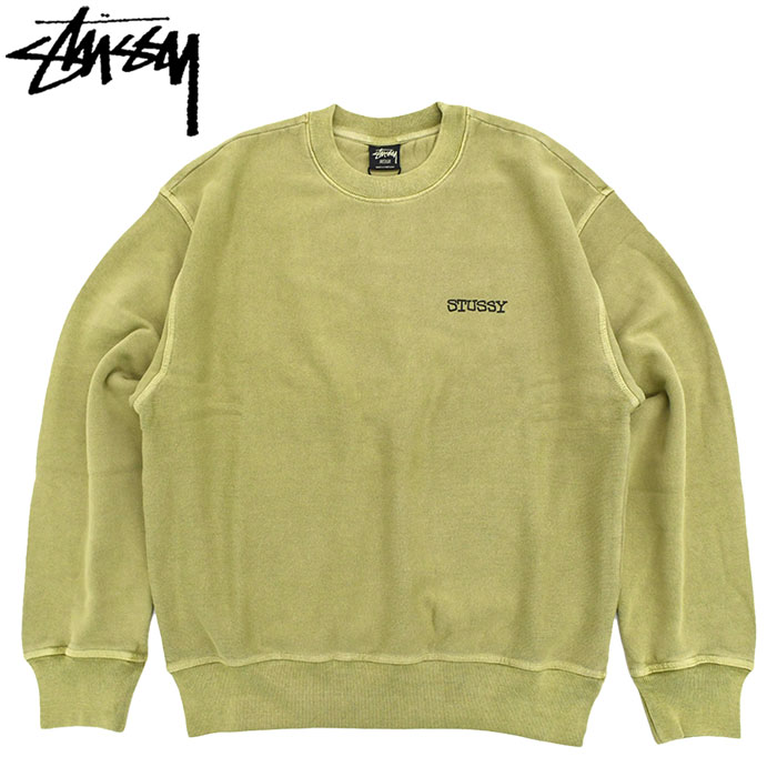 STUSSY ステューシー トレーナー メンズ Jumbo Pigment Dyed