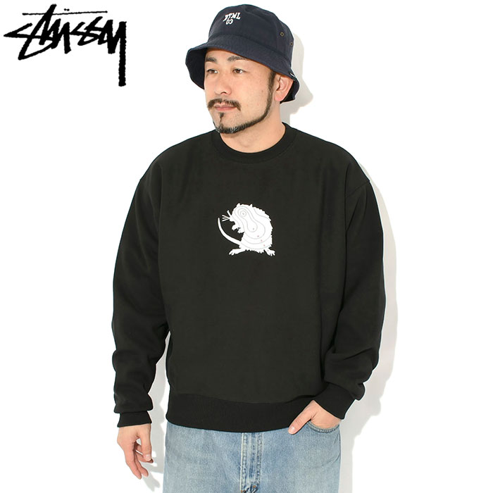 stussyトレーナー　裏起毛 STUSSY（ステューシー） トレーナー メンズ Long Range ( stussy sweat