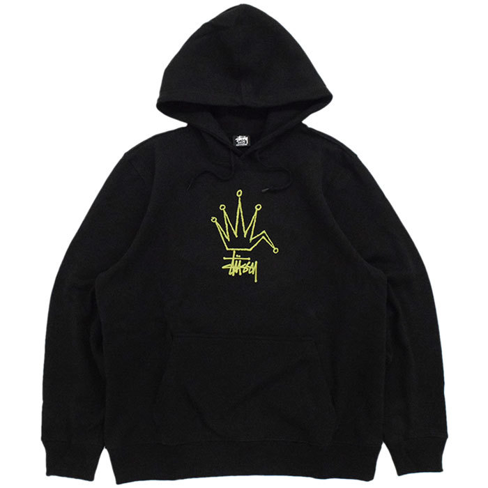 ステューシー パーカー プルオーバー STUSSY メンズ & レディース Broken Crown ( stussy hooded sweat スウェット 1924738 USAモデル 正規 )｜icefield｜02