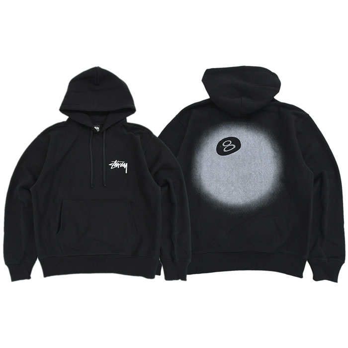 早割クーポン！ スウェット Hoodie Fade 8Ball stussy スウェット 