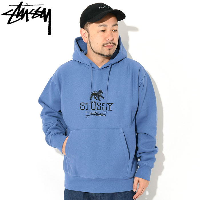 STUSSY ステューシー パーカー ジップアップ メンズ 8 Ball