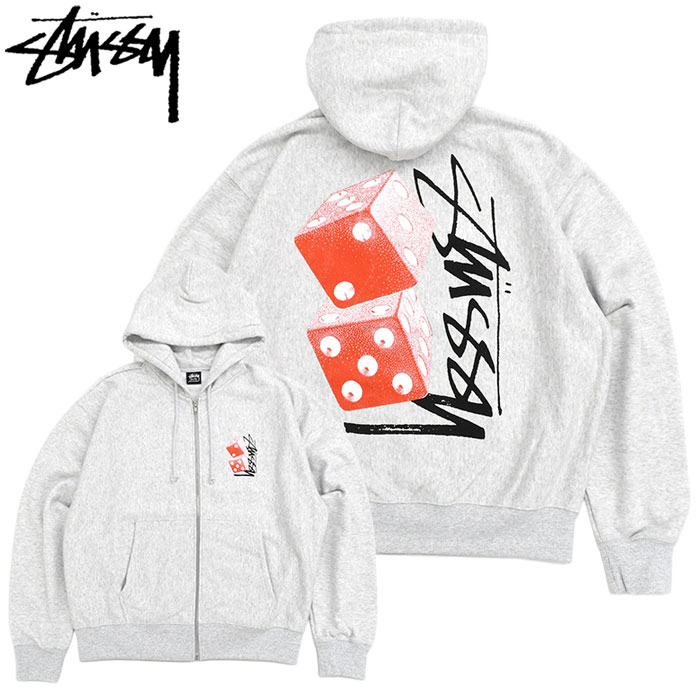 STUSSY（ステューシー） パーカー ジップアップ メンズ Tall Dice