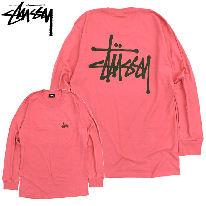 ステューシー ロンT Tシャツ 長袖 STUSSY メンズ 17SP Basic Stussy ( tee T-SHIRTS カットソー トップス ベーシック 男性用 1994003 USAモデル 正規 )｜icefield｜05