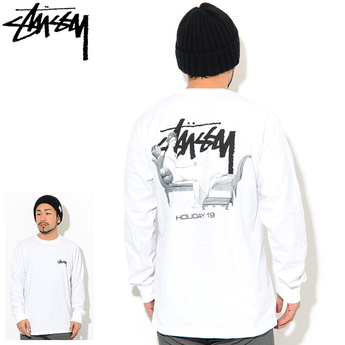 STUSSY ステューシー ロンT Tシャツ 長袖 メンズ Lounge