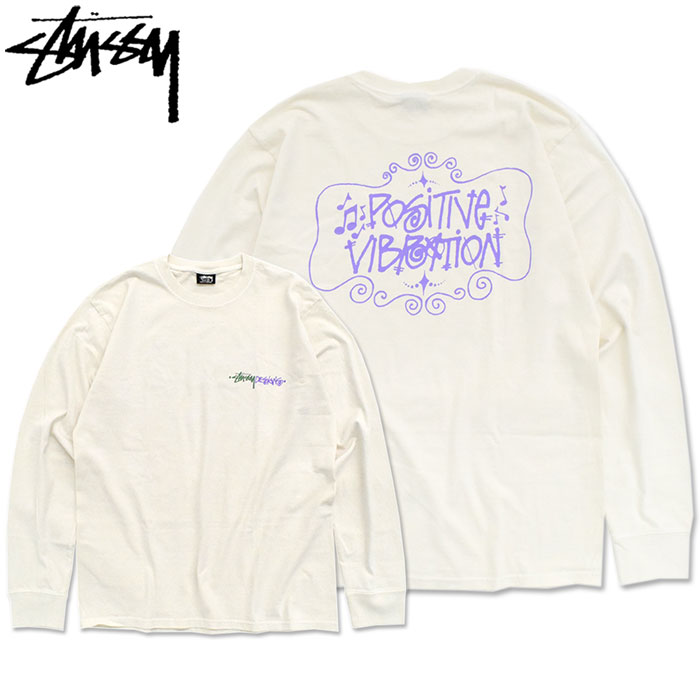 STUSSY（ステューシー） ロンT Tシャツ 長袖 メンズ Positive 
