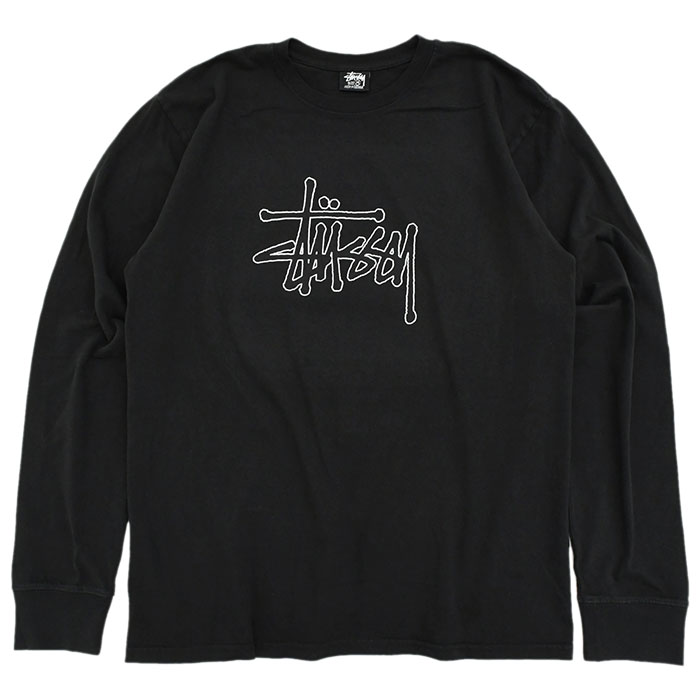 ステューシー ロンT Tシャツ 長袖 STUSSY メンズ Outlined Pigment Dyed ( stussy tee ピグメント  カットソー 1994836 USAモデル 正規 ) : stu-1994836 : ice field - 通販 - Yahoo!ショッピング