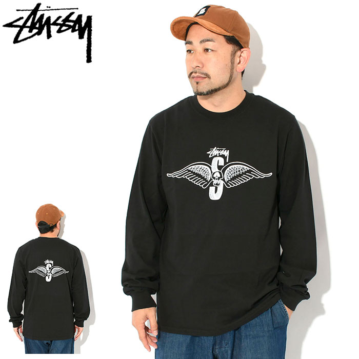 新品☆STUSSY⬛︎ステューシー⬛︎ロンT⬛︎長袖カットソー