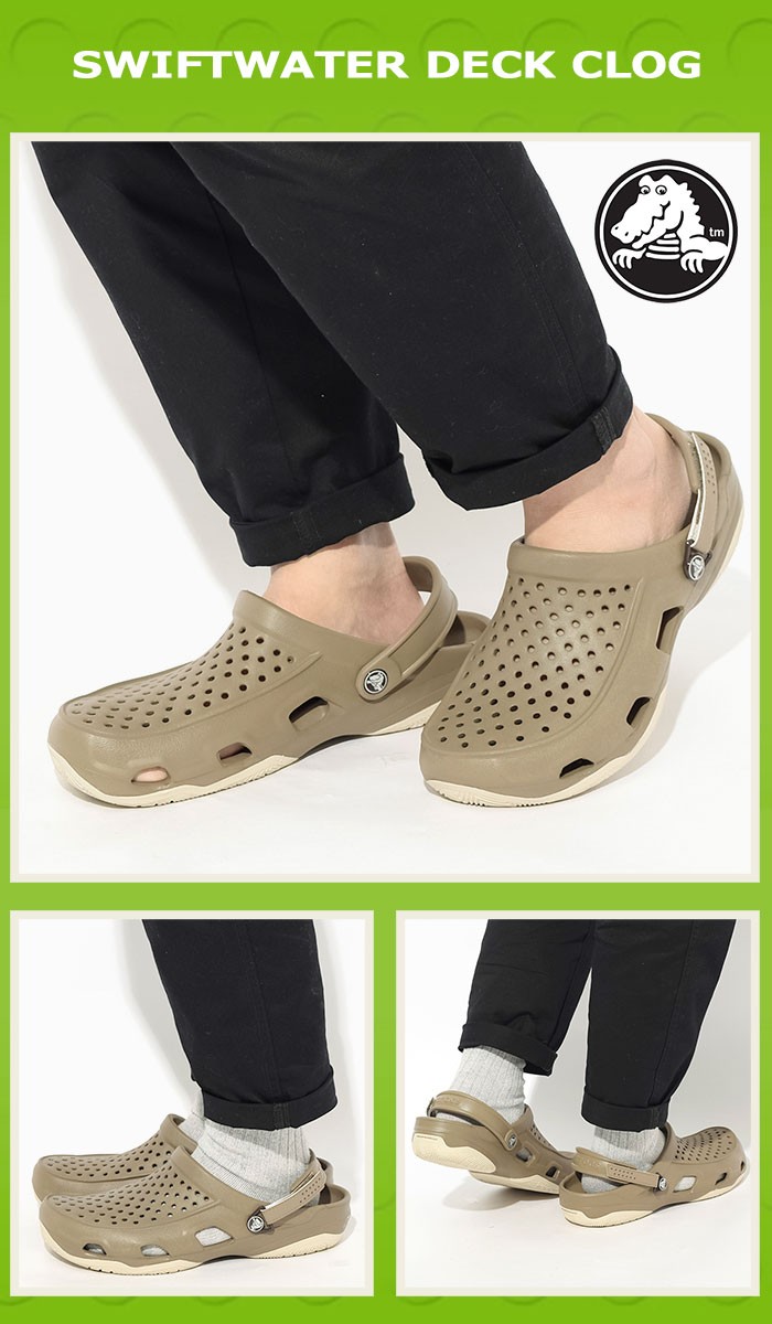 クロックス サンダル crocs メンズ 男性用 スウィフトウォーター デック クロッグ(SWIFTWATER DECK CLOG コンフォートサンダル  203981) :CRO-203981:ice field - 通販 - Yahoo!ショッピング