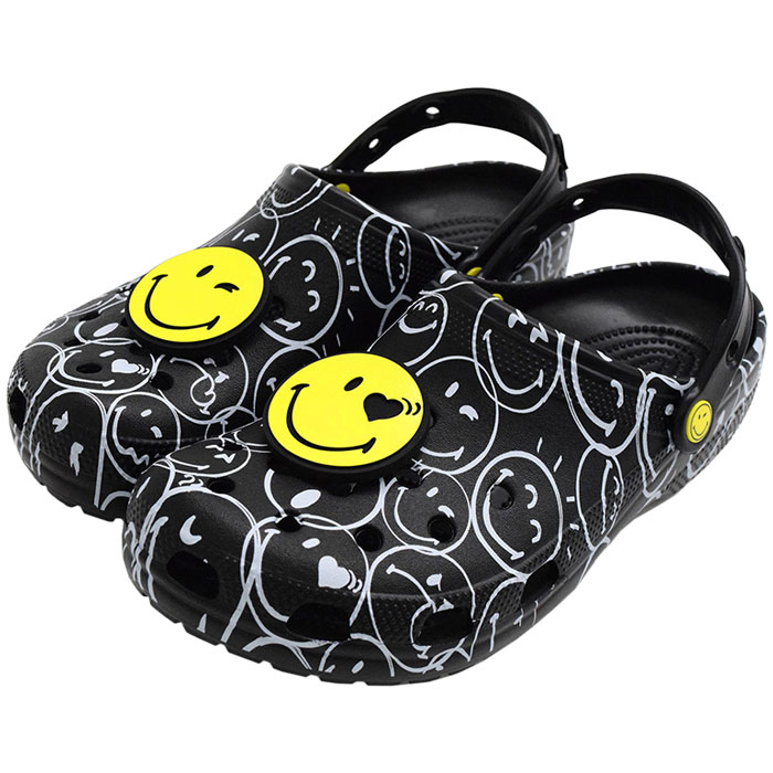 クロックス サンダル crocs レディース  メンズ クラシック 2022 スマイリー クロッグ ( CLASSIC 2022 SMILEY  CLOG ユニセックス 207971 ) :CRO-207971:ice field - 通販 - Yahoo!ショッピング