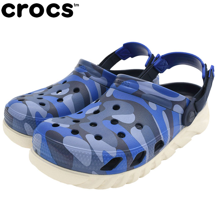 クロックス サンダル crocs レディース & メンズ デュエット マックス 2.0 カモ リーダクス クロッグ (DUET MAX 2.0  CAMO REDUX 厚底サンダル 209192)