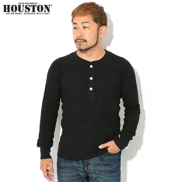 HOUSTON（ヒューストン） ロンT Tシャツ 長袖 メンズ ヘビー サーマル
