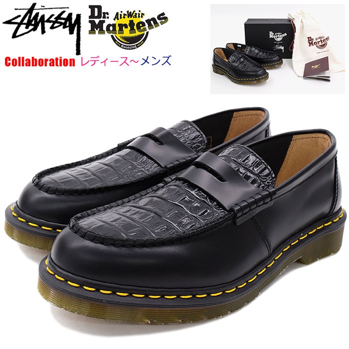 ステューシー シューズ STUSSY レディース & メンズ ドクターマーチン ペントン ローファー Black(Dr.Martens Penton  Loafer 24359001) : stu-24359001 : ice field - 通販 - Yahoo!ショッピング