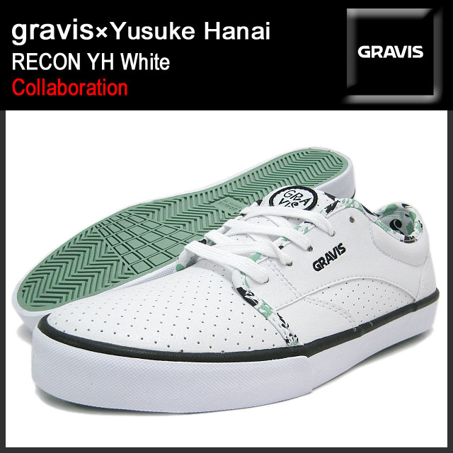 gravis（グラビス） gravis×Yusuke Hanai リーコン YH White コラボ