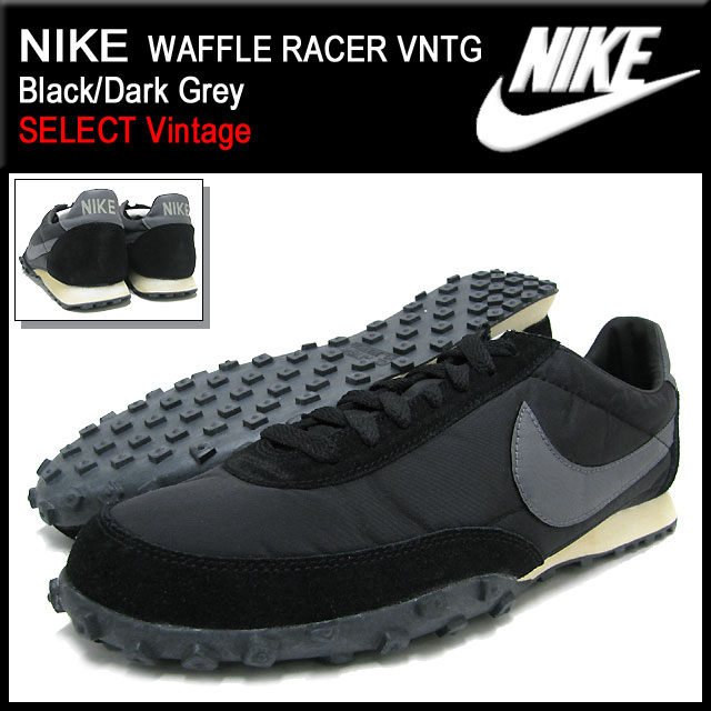 nike black waffle racer