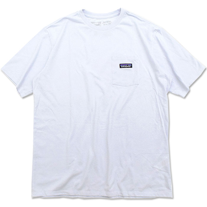 patagonia（パタゴニア） Tシャツ 半袖 メンズ P-6 ラベル ポケット