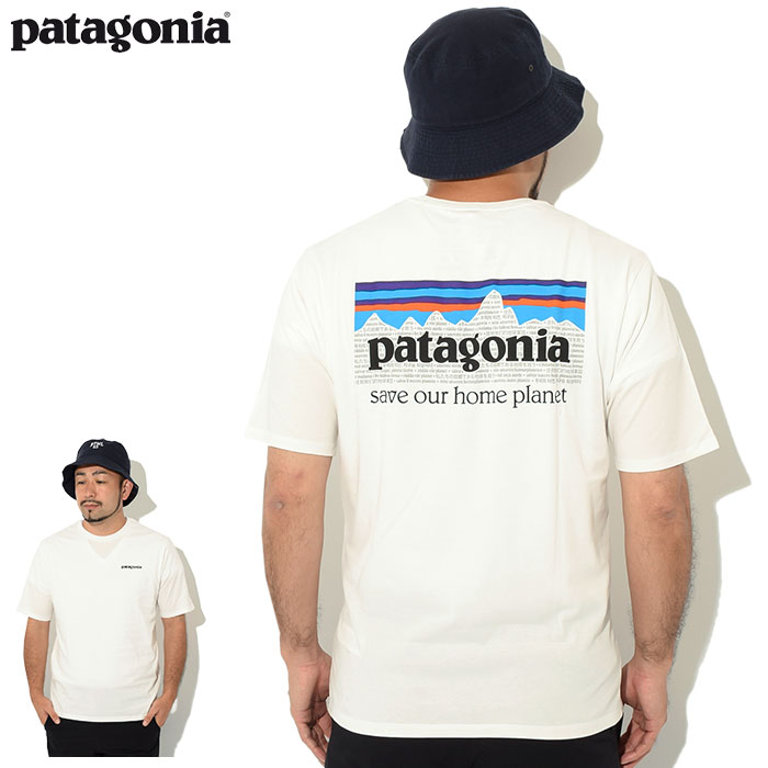パタゴニア Tシャツ 半袖 Patagonia メンズ P-6 ミッション オーガニック ( P-6 Mission Organic S/S Tee カットソー USAモデル 37529 )[M便 1/1]｜icefield｜03