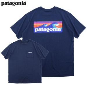 パタゴニア Tシャツ 半袖 Patagonia メンズ ボードショーツ ロゴ ポケット レスポンシビ...