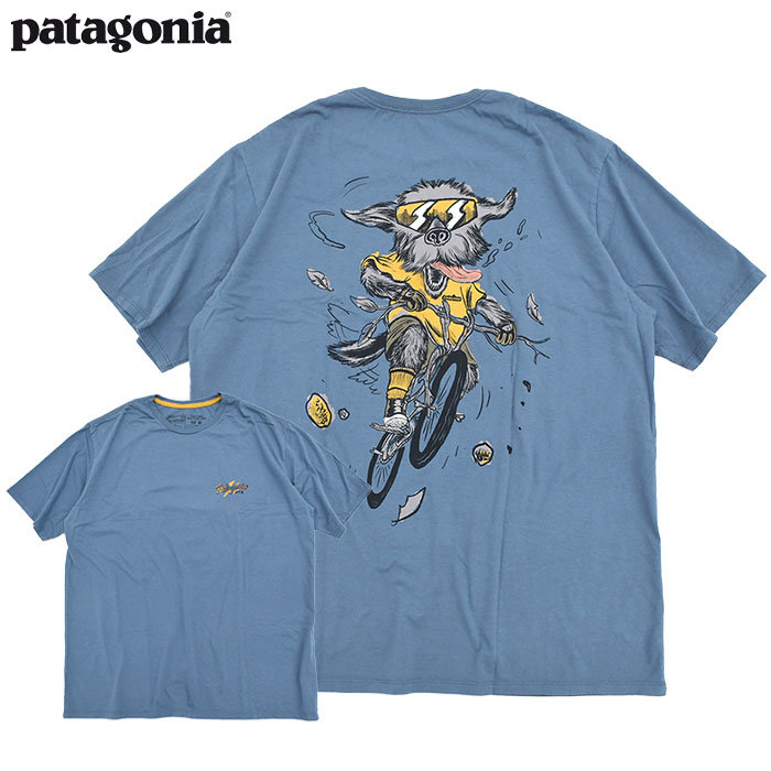 パタゴニア Tシャツ 半袖 Patagonia メンズ トレイル ハウンド オーガニック ( Tra...