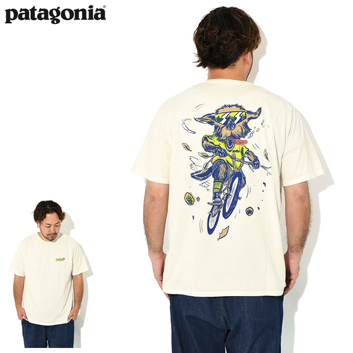 パタゴニア Tシャツ 半袖 Patagonia メンズ トレイル ハウンド オーガニック ( Tra...