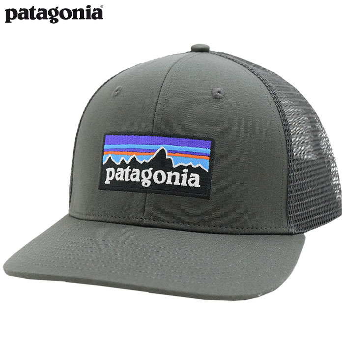 パタゴニア キャップ Patagonia P-6 ロゴ トラッカー ( P-6 Logo Trucker Cap メッシュキャップ スナップバック  帽子 アウトドア USAモデル 38289 )