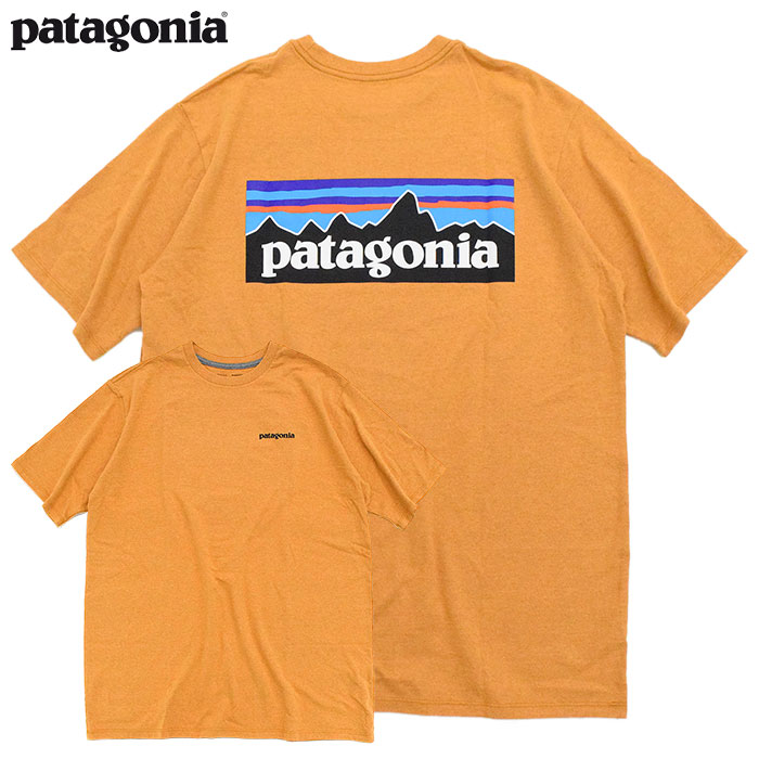 パタゴニア Tシャツ 半袖 Patagonia メンズ P-6 ロゴ レスポンシビ 