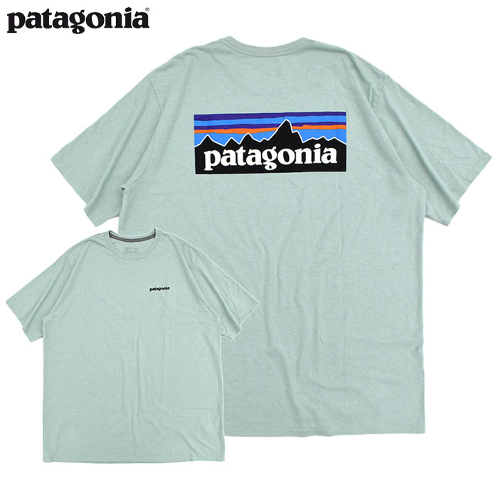 パタゴニア Tシャツ 半袖 Patagonia メンズ P-6 ロゴ レスポンシビ