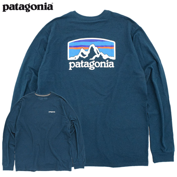 パタゴニア ロンT Tシャツ 長袖 Patagonia メンズ フィッツ ロイ ホライゾンズ レスポンシビリティー(Fitz Roy Horizon  Tee USAモデル 38514)