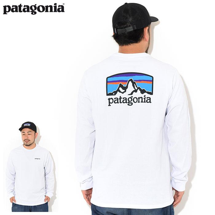 パタゴニア ロンT Tシャツ 長袖 Patagonia メンズ フィッツ ロイ ホライゾンズ レスポンシビリティー ( Fitz Roy Horizons L/S Tee USAモデル 38514 )｜icefield｜02