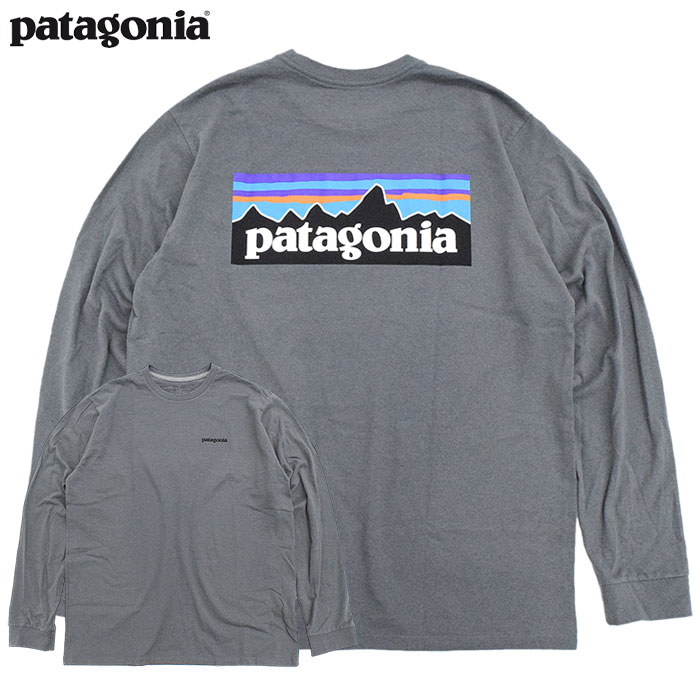 パタゴニア ロンT Tシャツ 長袖 Patagonia メンズ P-6 ロゴ レスポンシビリティー ( P-6 Logo Responsibili  L/S Tee カットソー USAモデル 38518 )
