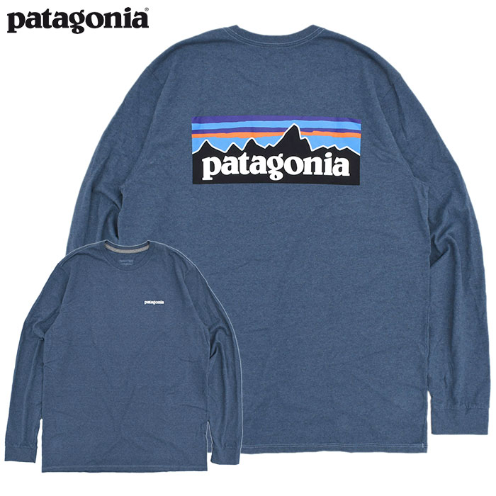 パタゴニア ロンT Tシャツ 長袖 Patagonia メンズ P-6 ロゴ レスポンシビリティー ( P-6 Logo Responsibili L/S Tee カットソー トップス USAモデル 38518 )｜icefield｜04