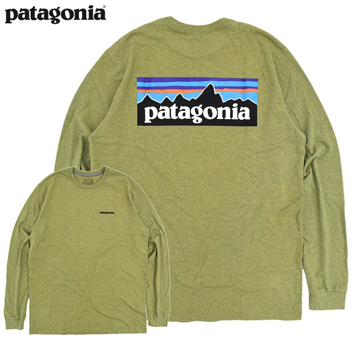 パタゴニア ロンT Tシャツ 長袖 Patagonia メンズ P-6 ロゴ レスポンシビリティー ( P-6 Logo Responsibili L/S Tee カットソー トップス USAモデル 38518 )｜icefield｜05