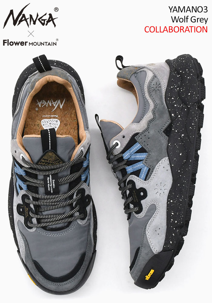 NANGA（ナンガ） スニーカー メンズ 男性用 フラワーマウンテン ヤマノ
