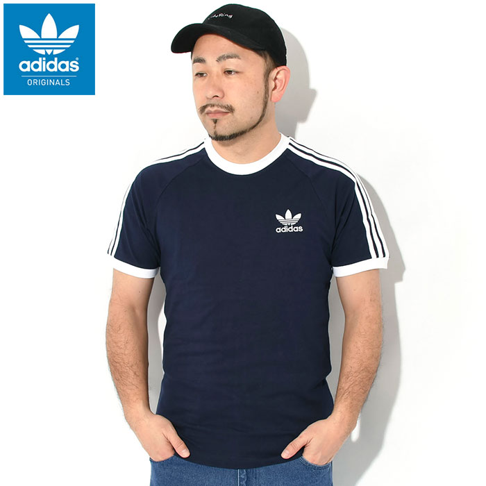 人気！【Y-3】メンズ ユニセックス Tシャツ adidas ストライプ adidas tシャツ adidas/アディダス 半袖Tee/半袖Tシャツ スリー
