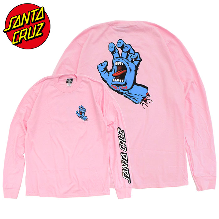 サンタクルーズ ロンT Tシャツ 長袖 SANTA CRUZ メンズ スクリーミング