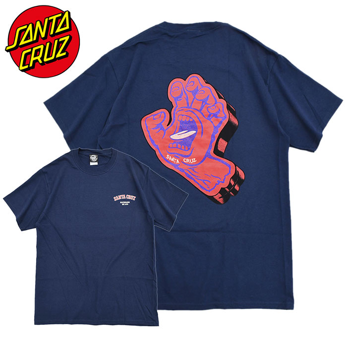 サンタクルーズ Tシャツ 半袖 SANTA CRUZ メンズ スクリーミング フォーム ハンド ( Screaming Foam Hand S/S Tee カットソー トップス 44156122 )[M便 1/1]｜icefield｜03