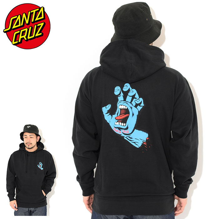 サンタクルーズ パーカー プルオーバー SANTA CRUZ メンズ スクリーミング ハンド ( Screaming Hand Pullover  Hoodie スウェット 44251179 )