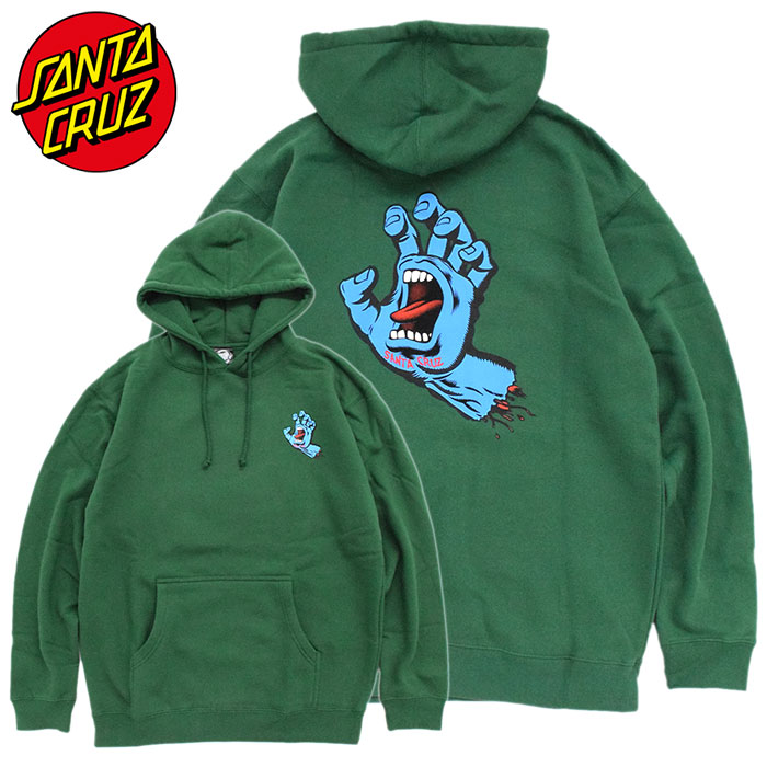 サンタクルーズ パーカー プルオーバー SANTA CRUZ メンズ スクリーミング ハンド ( Screaming Hand Pullover  Hoodie スウェット 44251179 )