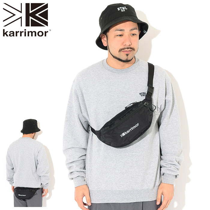 karrimor ブラック ウエストポーチ Karrimor カリマー ウエストバッグ ファニー パック ( Fanny