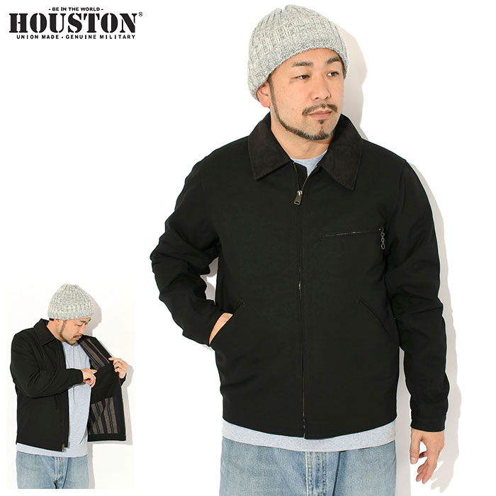 HOUSTON（ヒューストン） ジャケット メンズ ダック ジップ ワーク