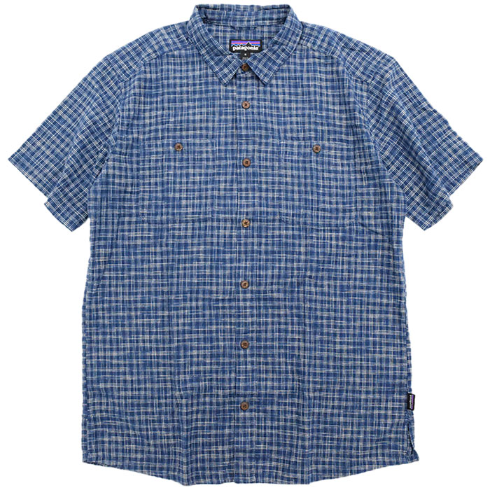 パタゴニア シャツ 半袖 Patagonia メンズ バック ステップ ( Back Step S/S Shirt カジュアルシャツ トップス アウトドア USAモデル 53139 )｜icefield｜02