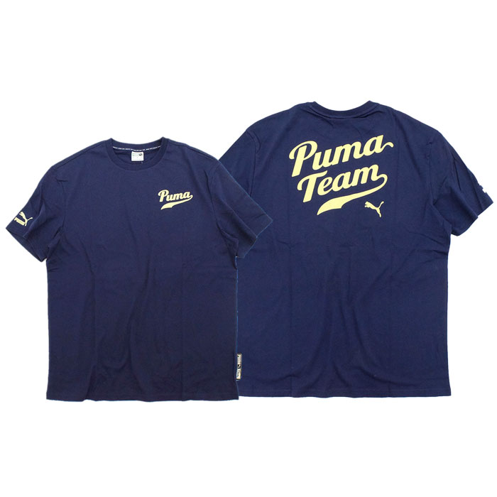 プーマ Tシャツ 半袖 PUMA メンズ プーマ チーム グラフィック 限定 ( Puma Team Graphic S/S Tee Limited ビッグシルエット 536792 )｜icefield｜03