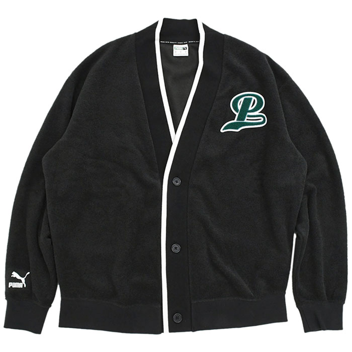 プーマ カーディガン PUMA メンズ プーマ チーム ファンシー フリース 限定 ( Puma Team Fancy Fleece Cardigan  Limited トップス 538902 )