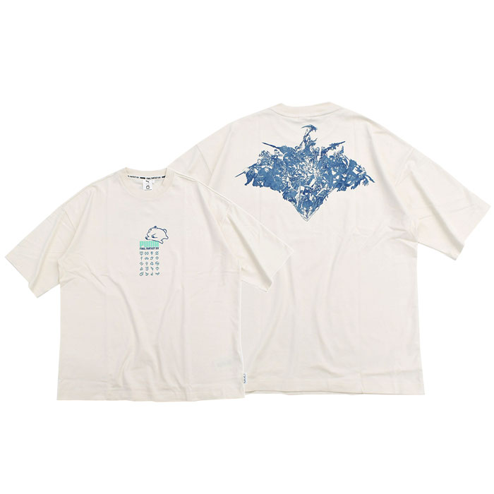 【新品未使用】ファイナル ファンタジー XIV×プーマ　Tシャツ　総柄　Sサイズ PUMA（プーマ） Tシャツ 半袖 メンズ ファイナルファンタジー 14