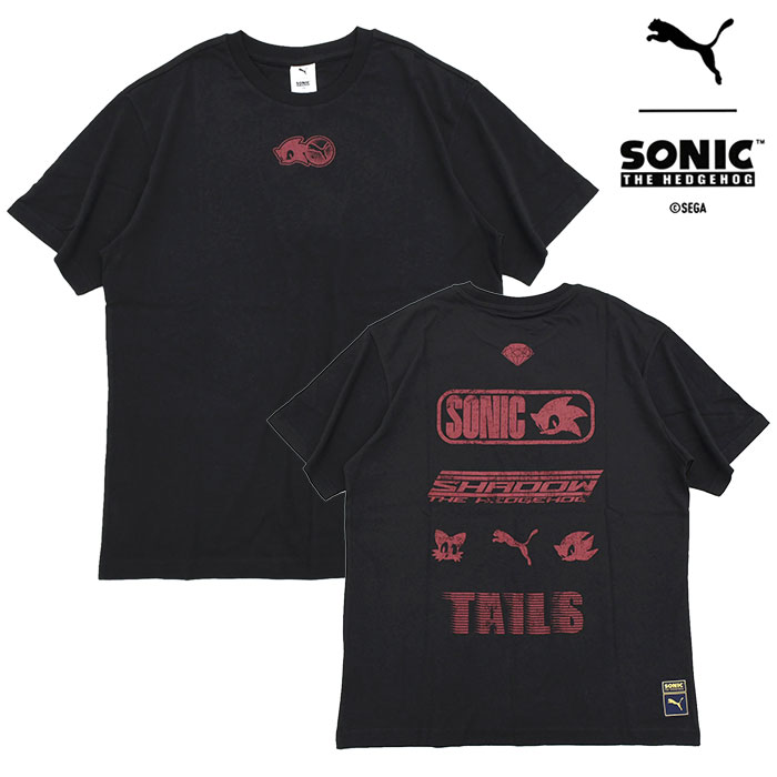 PUMA（プーマ） Tシャツ 半袖 メンズ ソニック ザ ヘッジホッグ