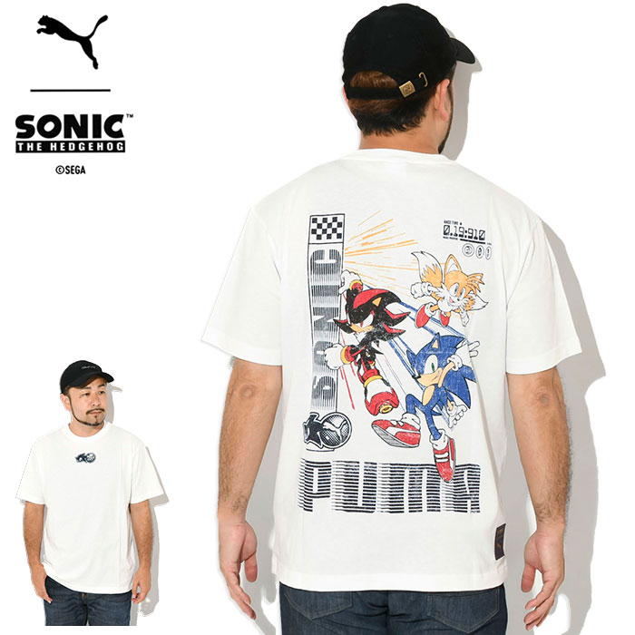 PUMA（プーマ） Tシャツ 半袖 メンズ ソニック ザ ヘッジホッグ