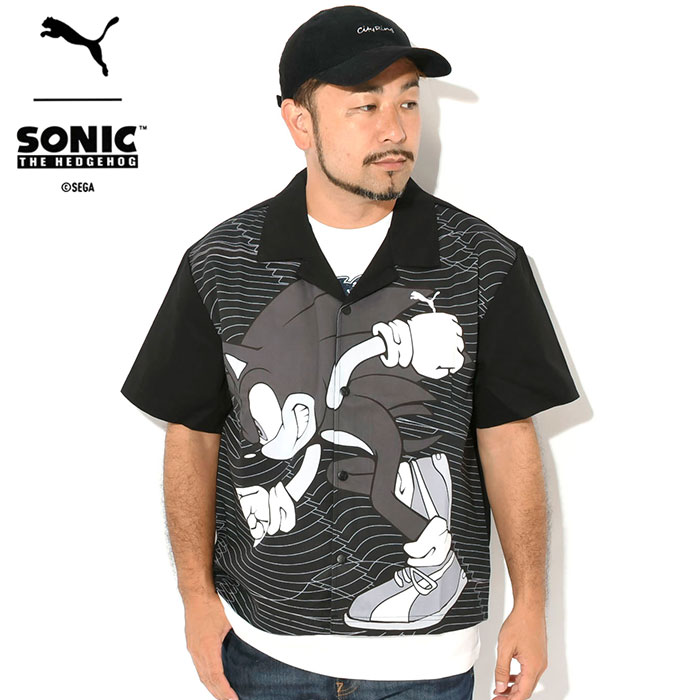 PUMA（プーマ） シャツ 半袖 メンズ ソニック ザ ヘッジホッグ