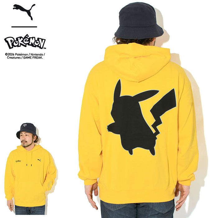 PUMA（プーマ） パーカー プルオーバー メンズ ポケモン リラックス