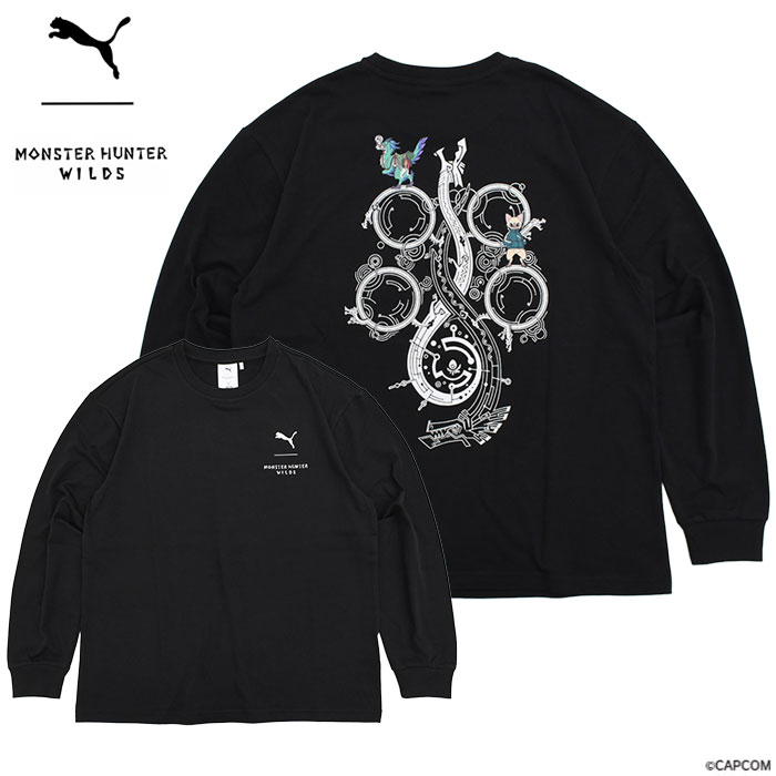 PUMA（プーマ） ロンT Tシャツ 長袖 メンズ モンスターハンター