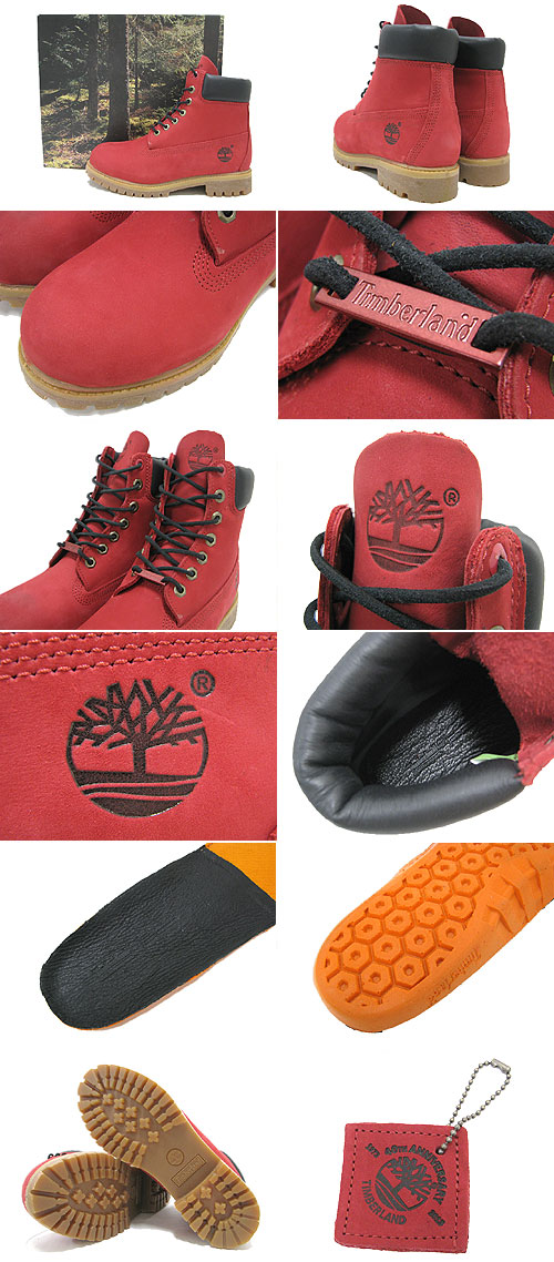 ティンバーランド Timberland ブーツ アイコン 6インチ プレミアム ルビー レッド ヌバック 40周年記念(6942R 6inch  Ruby Red Nubuck BOOT メンズ) : tbl-6942r : ice field - 通販 - Yahoo!ショッピング